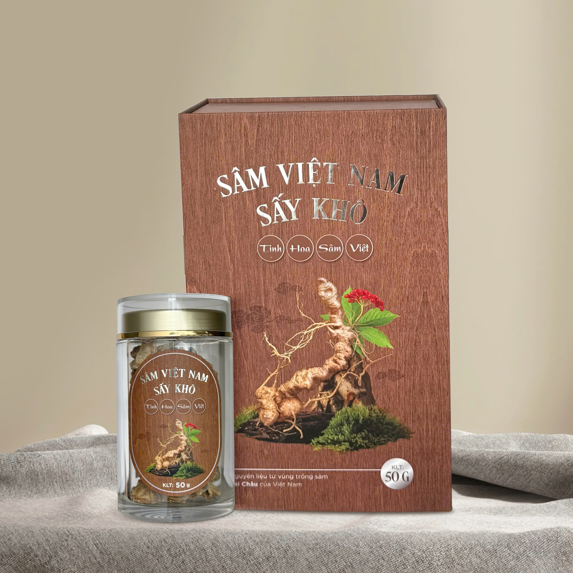 Sâm Việt Nam sấy khô (50 gram)