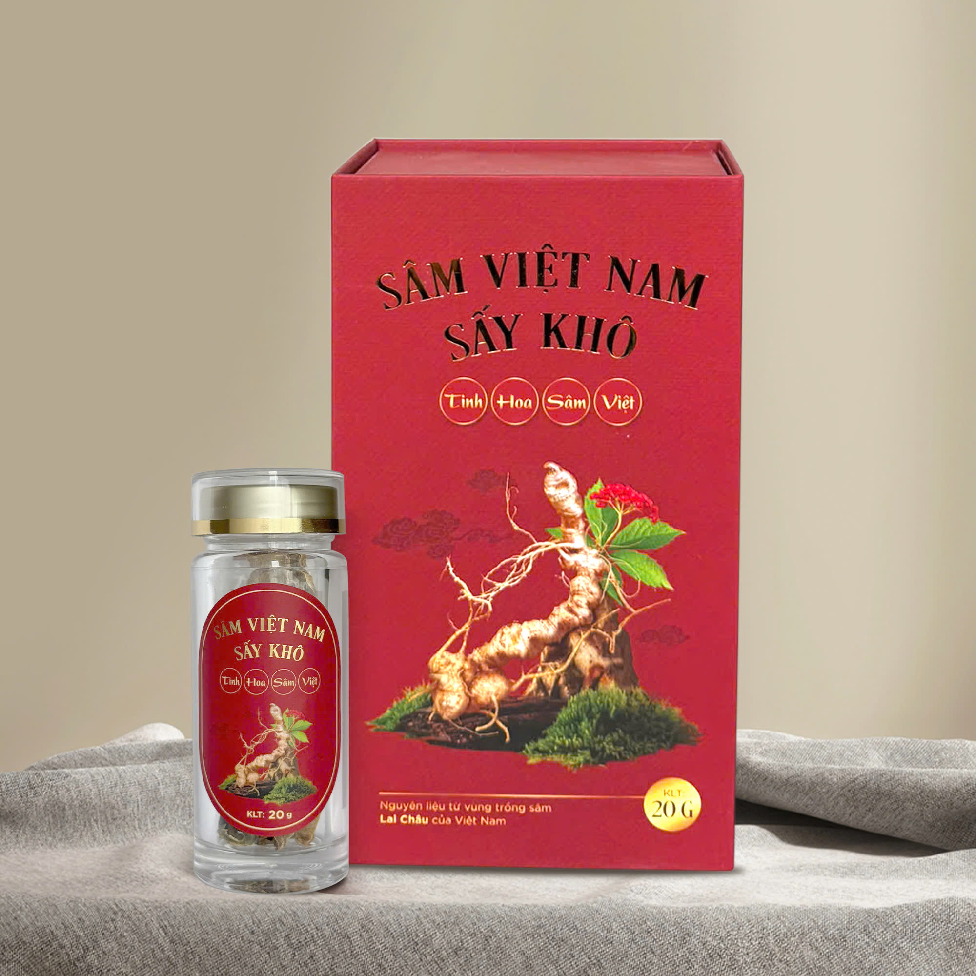 Sâm Việt sấy khô (20 gram)