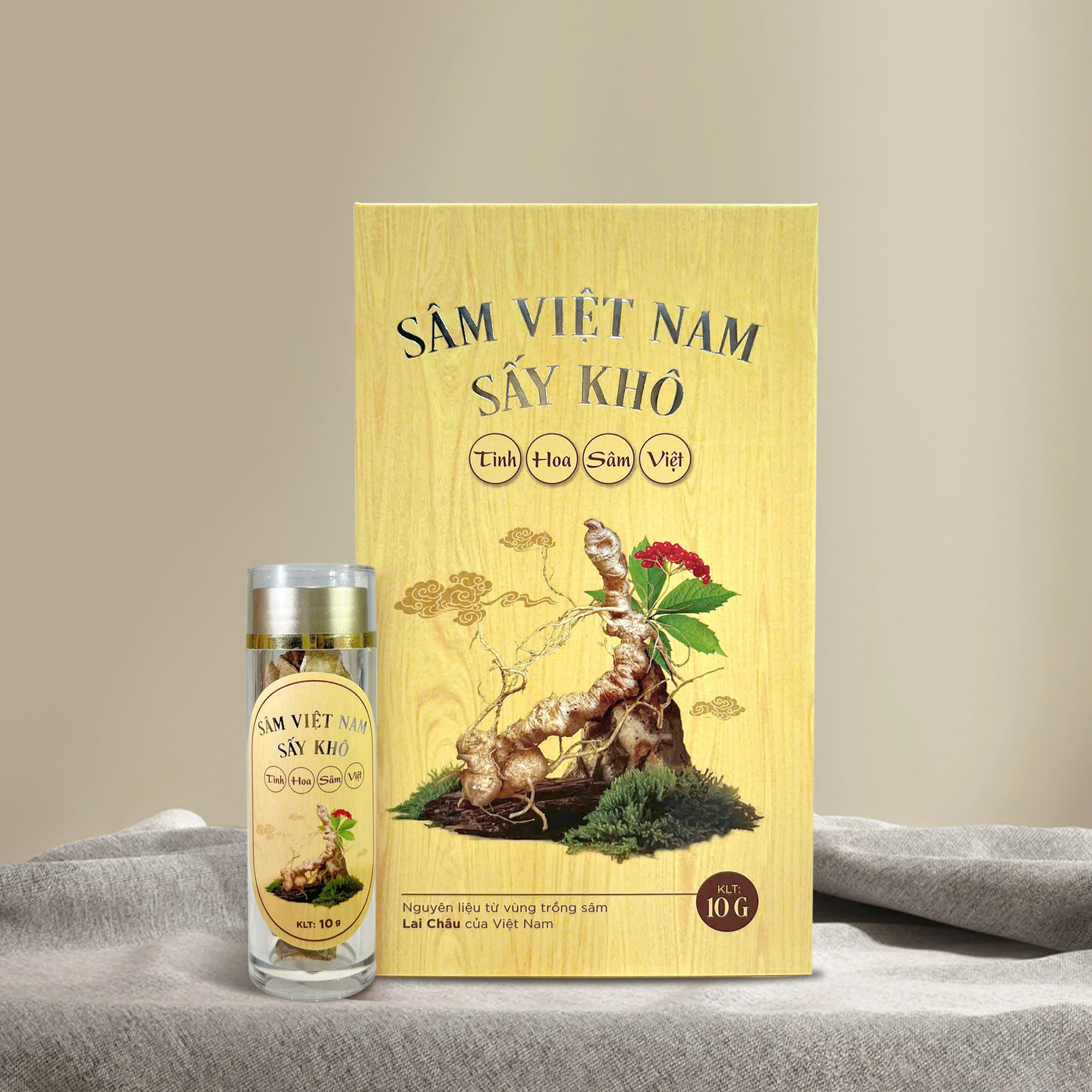 Sâm Việt Nam sấy khô (10 gram)